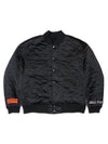 DBLE DEPT REVERSIBLE AWARD JACKET BLACK