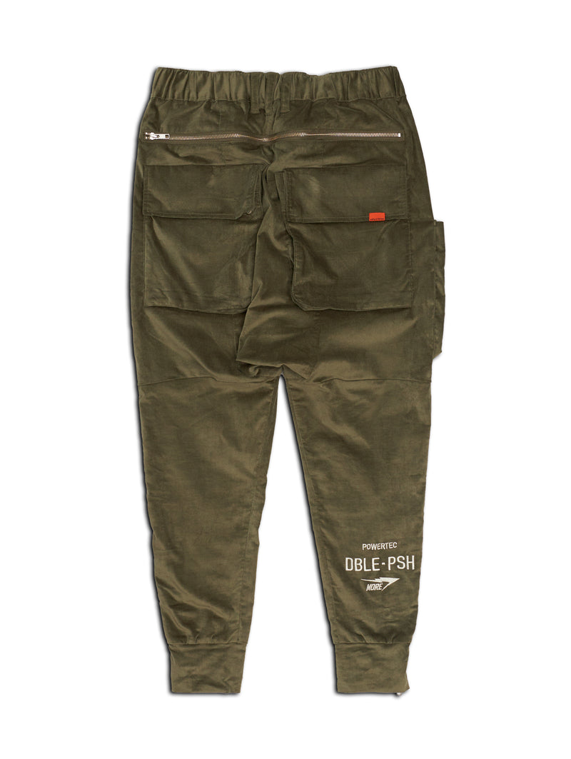 DBLE PSH SAROUEL PANTS KHAKI