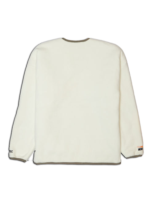 STOP ART QUILTING REVERSIBLE JACKET OFF WHITE