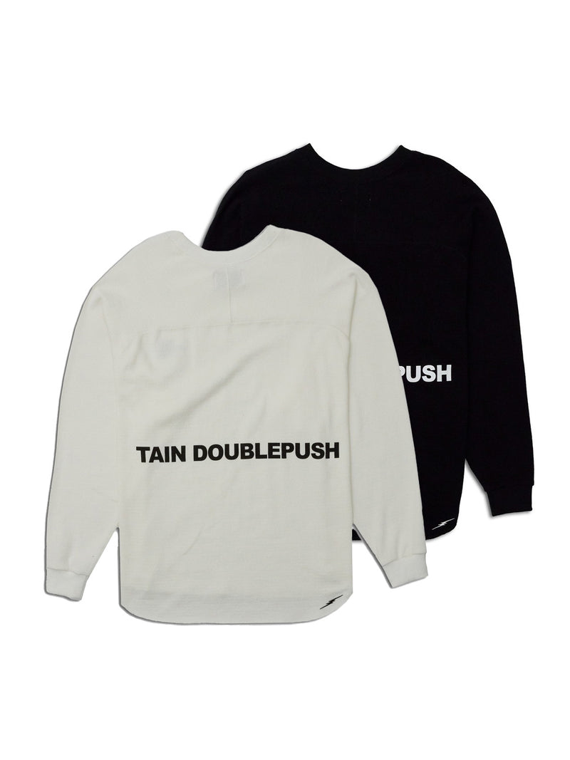 DOUBLE PUSH PACK THERMAL FOOTBALL T-SHIRTS WHITE/BLACK