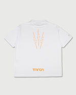 TNRCN AIRMESH HYBRID DRY MOCK NECK TEE | WHITE