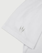 TNRCN AIRMESH HYBRID DRY MOCK NECK TEE | WHITE