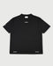 TNRCN AIRMESH HYBRID DRY MOCK NECK TEE / BLACK