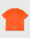 TNRCN AIRMESH HYBRID DRY MOCK NECK TEE | ORANGE