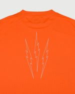 TNRCN AIRMESH HYBRID DRY MOCK NECK TEE | ORANGE