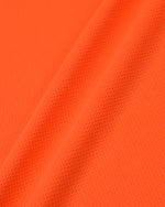 TNRCN AIRMESH HYBRID DRY MOCK NECK TEE | ORANGE