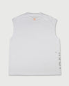 TNRCN AIRMESH HYBRID DRY NO SLEEVE TEE | WHITE