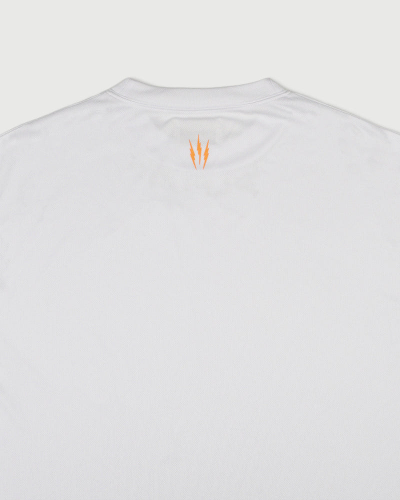 TNRCN AIRMESH HYBRID DRY NO SLEEVE TEE | WHITE