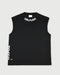 TNRCN AIRMESH HYBRID DRY NO SLEEVE TEE / BLACK