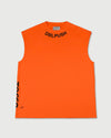 TNRCN AIRMESH HYBRID DRY NO SLEEVE TEE | ORANGE
