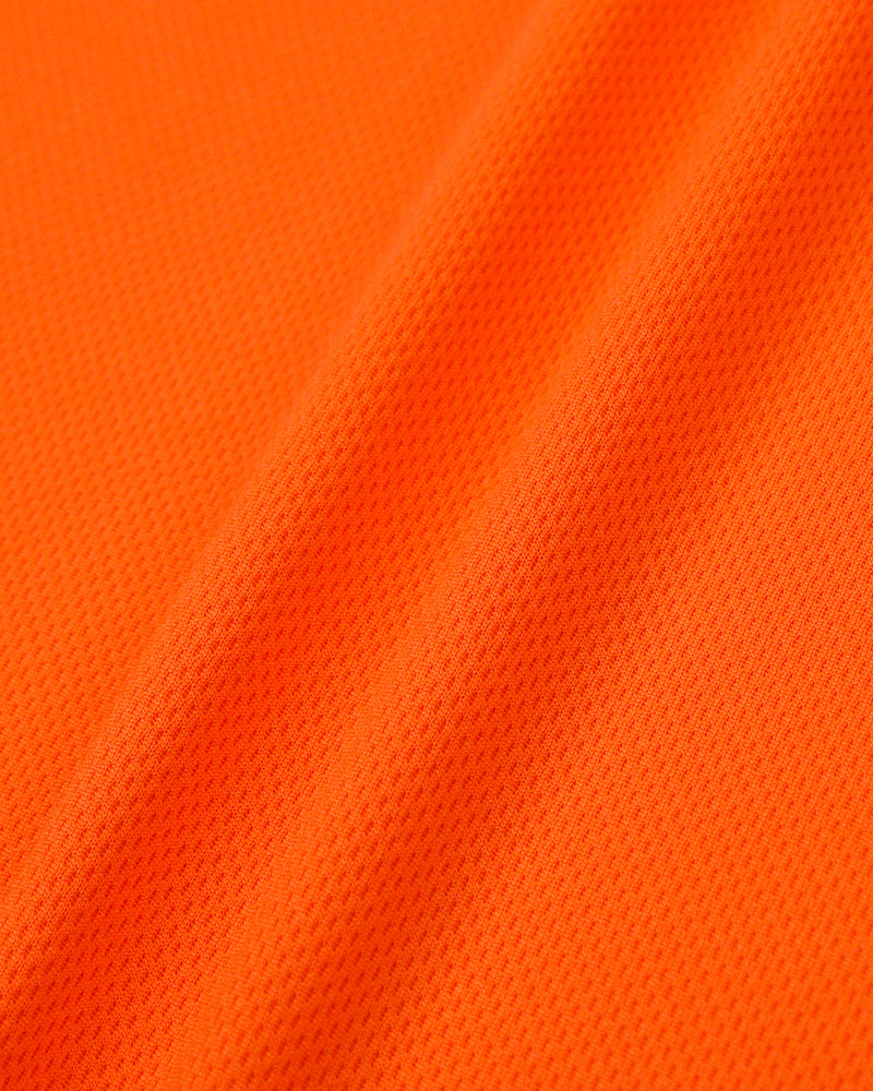 TNRCN AIRMESH HYBRID DRY NO SLEEVE TEE | ORANGE