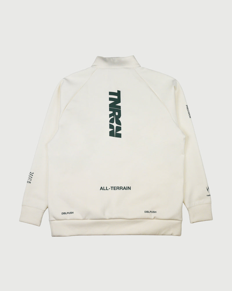 TAIN DOUBLEPUSH | ALL-TERRAIN HALF ZIP / WHITE | ウェア