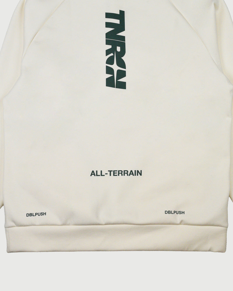 TAIN DOUBLEPUSH | ALL-TERRAIN HALF ZIP / WHITE | ウェア