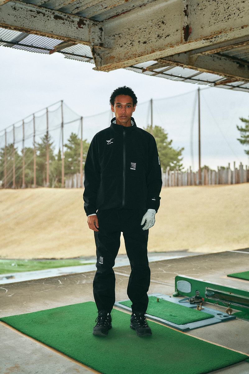 TAIN DOUBLEPUSH | ALL-TERRAIN ZIP UP JACKET / BLACK | ジャケット