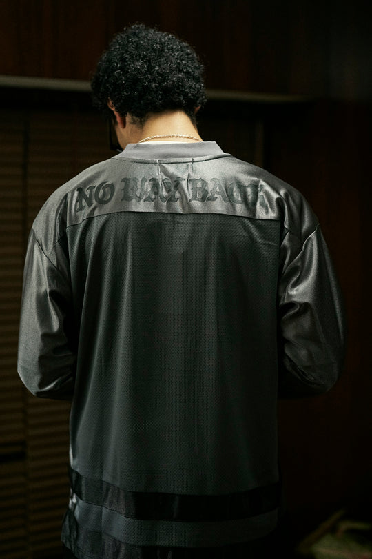 DOUBLEPUSH ロングスリーブTシャツ ブラック TAIN DOUBLEPUSH | LONG SLEEVE T-SHIRTS(ロングスリーブTシャツ)