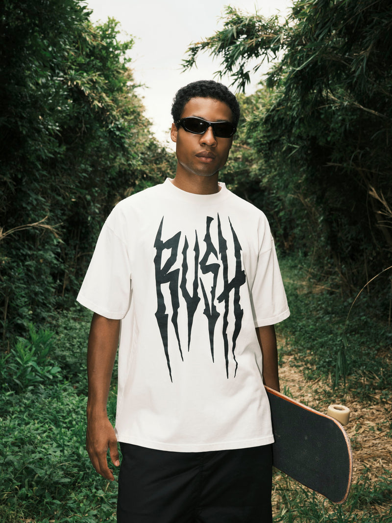 RUSH SHORT SLEEVE T-SHIRTS / BLACK