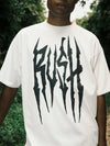 RUSH SHORT SLEEVE T-SHIRTS / BLACK