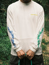 DOUBLE PUSH LONG SLEEVE T-SHIRTS / BLACK