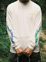 DOUBLE PUSH LONG SLEEVE T-SHIRTS / BLACK