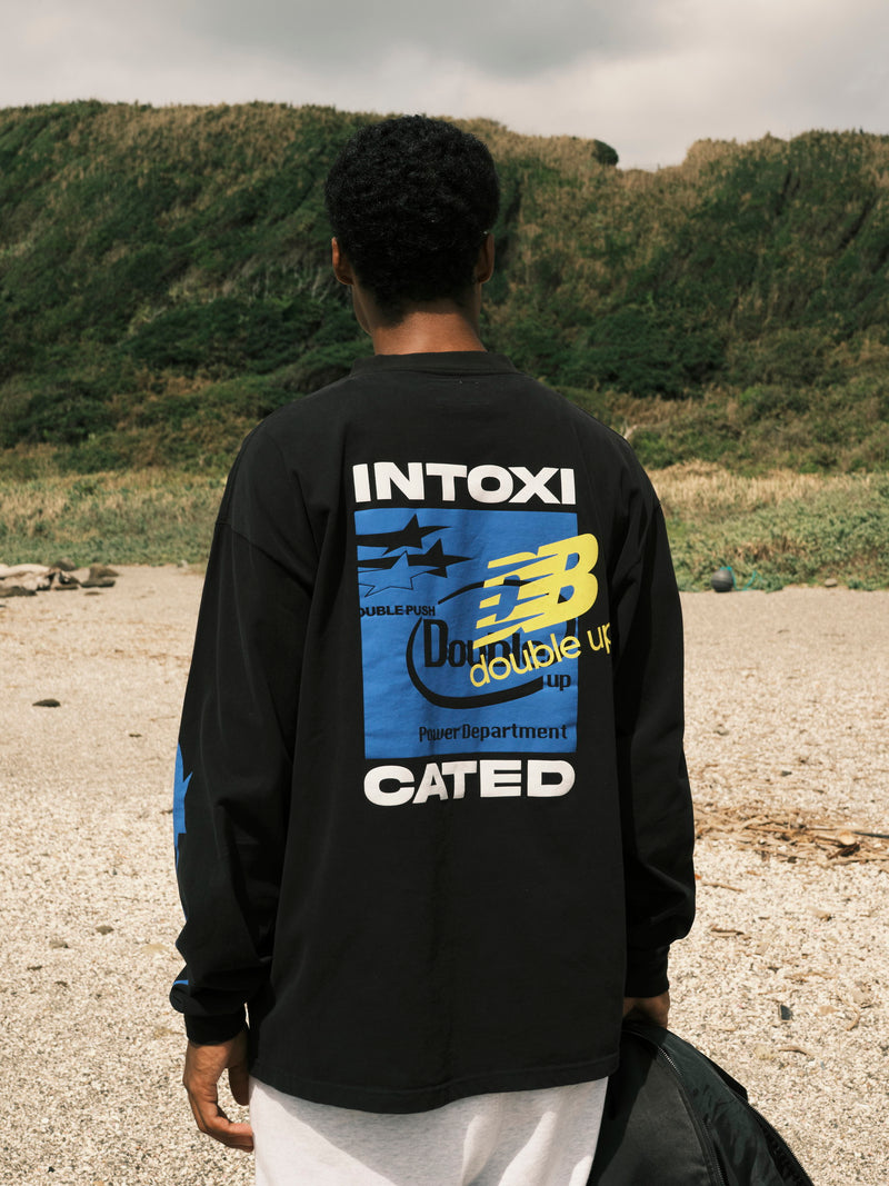 INTOXICATED LONG SLEEVE T-SHIRTS / WHITE