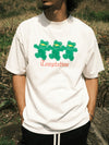 TEMPTATION SHORT SLEEVE T-SHIRTS / WHITE