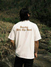 TEMPTATION SHORT SLEEVE T-SHIRTS / WHITE