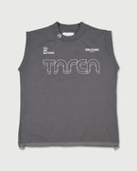 TNRCN EVERCORE™ LADIES NO SLEEVE MOCK TEE | GRAY