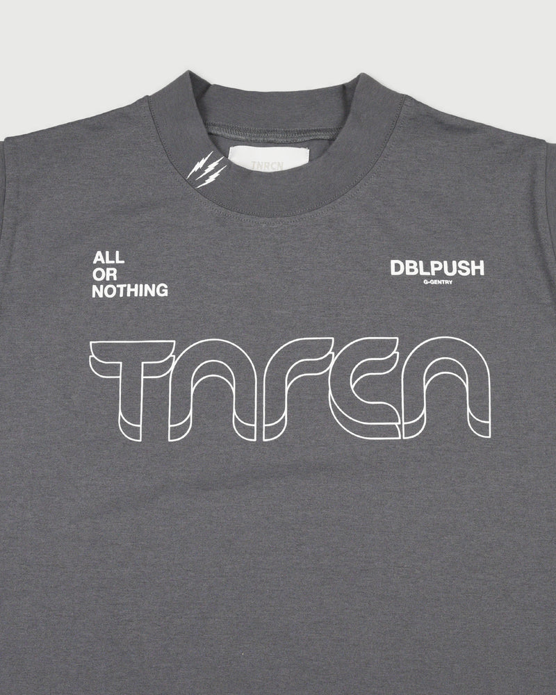 TNRCN EVERCORE™ LADIES NO SLEEVE MOCK TEE | GRAY