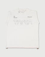 TNRCN EVERCORE™ LADIES NO SLEEVE MOCK TEE | WHITE