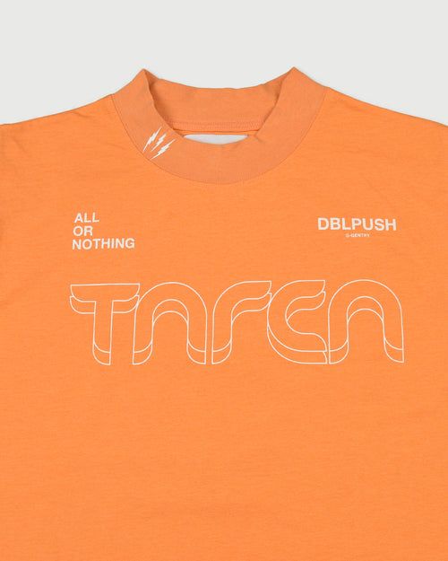 TNRCN EVERCORE™ LADIES NO SLEEVE MOCK TEE | ORANGE