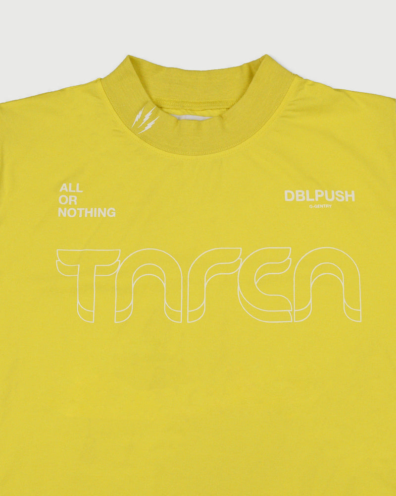 TNRCN EVERCORE™ LADIES NO SLEEVE MOCK TEE | YELLOW