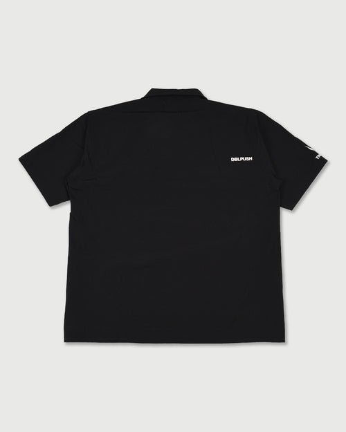 TNRCN LITEFLEX™ OPENCOLLAR SHIRT | BLACK