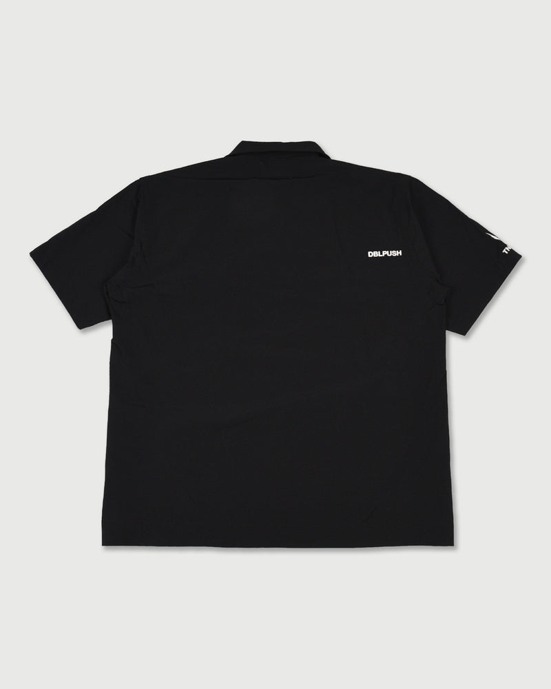 TNRCN LITEFLEX™ OPENCOLLAR SHIRT | BLACK
