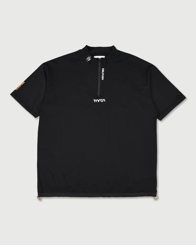 TNRCN EVERCORE™ HALF-ZIP TEE | BLACK – TAIN DOUBLEPUSH