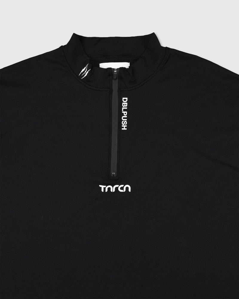 TNRCN EVERCORE™ HALF-ZIP TEE | BLACK