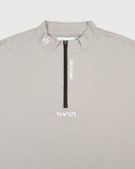 TNRCN EVERCORE™ HALF-ZIP TEE | GRAY