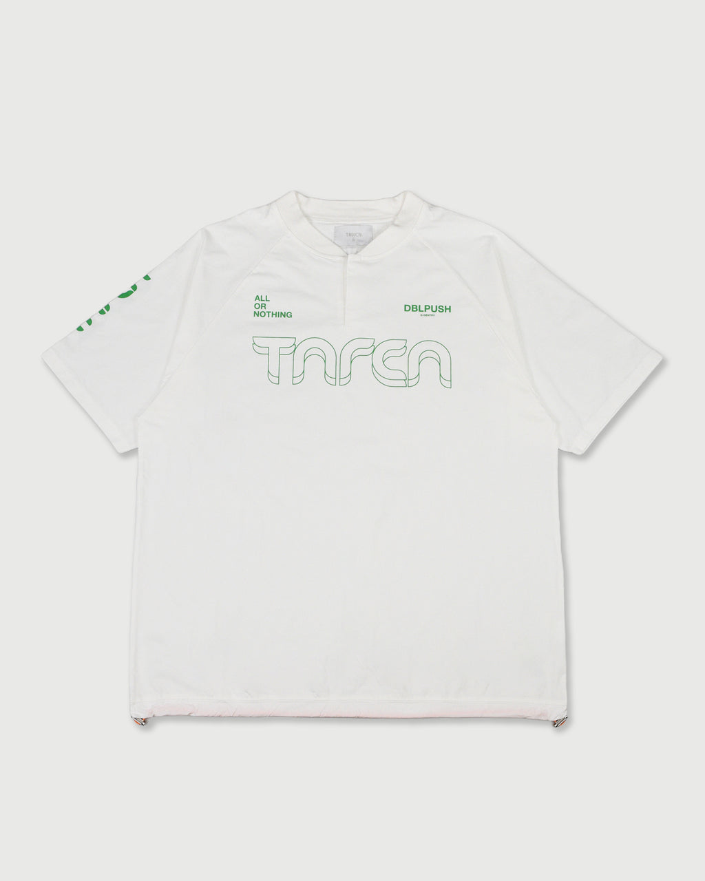 TNRCN EVERCORE HENLEY TECH TEE サイズXL TNRCN EVERCORE™ HENLEY TECH TEE | WHITE – TAIN DOUBLEPUSH