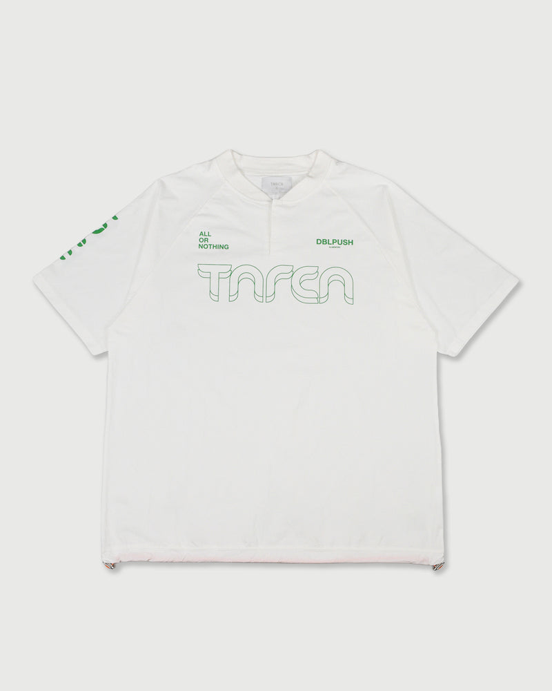 TNRCN EVERCORE™ HENLEY TECH TEE | WHITE