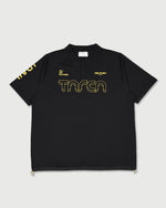 TNRCN EVERCORE™ HENLEY TECH TEE | BLACK