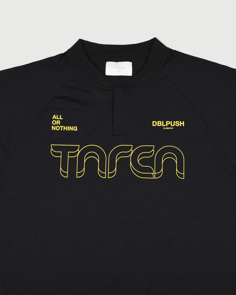 TNRCN EVERCORE™ HENLEY TECH TEE | BLACK