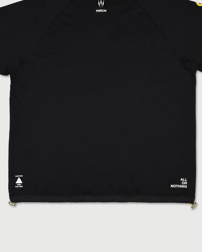 TNRCN EVERCORE™ HENLEY TECH TEE | BLACK