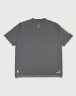TNRCN EVERCORE™ HENLEY TECH TEE | GRAY