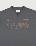 TNRCN EVERCORE™ HENLEY TECH TEE | GRAY
