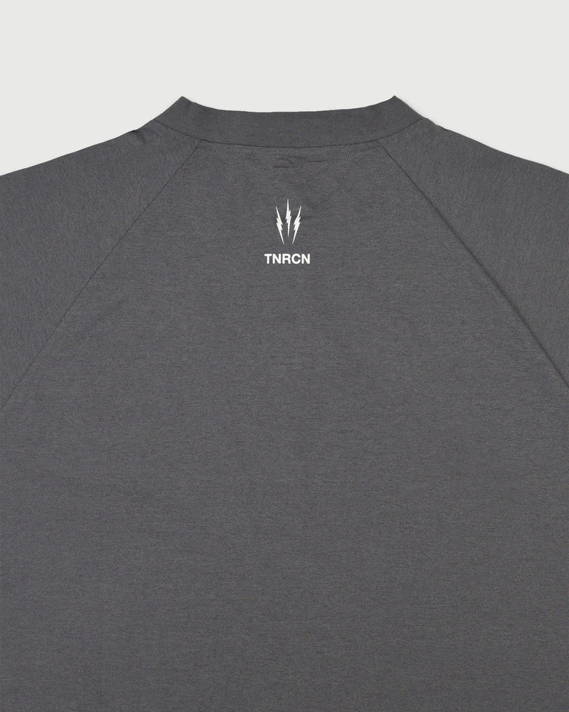 TNRCN EVERCORE™ HENLEY TECH TEE | GRAY