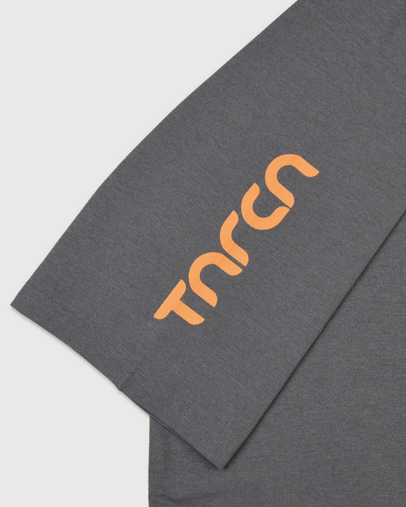 TNRCN EVERCORE™ HENLEY TECH TEE | GRAY