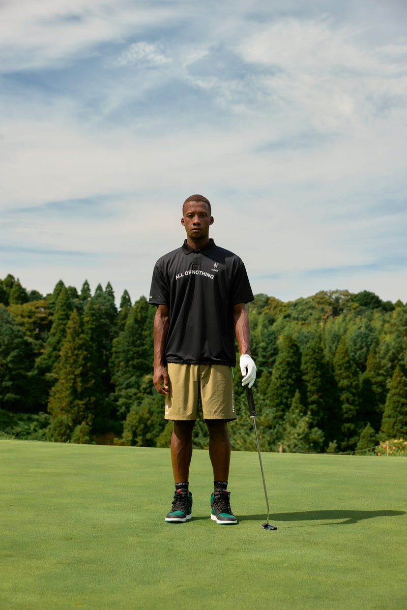 TNRCN ALL OR NOTHING POLO SHIRTS BLACK