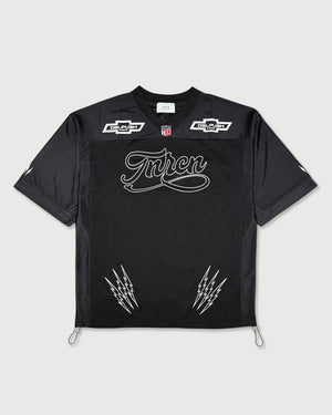TNRCN M-GRID FOOTBALL SHIRTS / BLACK