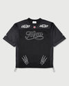 TNRCN M-GRID FOOTBALL SHIRTS BLACK