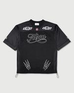 TNRCN M-GRID FOOTBALL SHIRTS BLACK