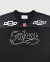 TNRCN M-GRID FOOTBALL SHIRTS BLACK